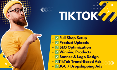 I will TikTok Shop setup, product upload, management & TikTok ads
