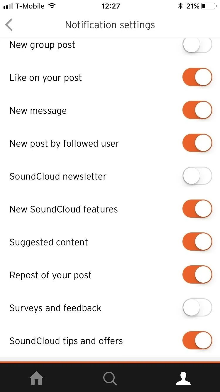 How to View Mixcloud Notifications