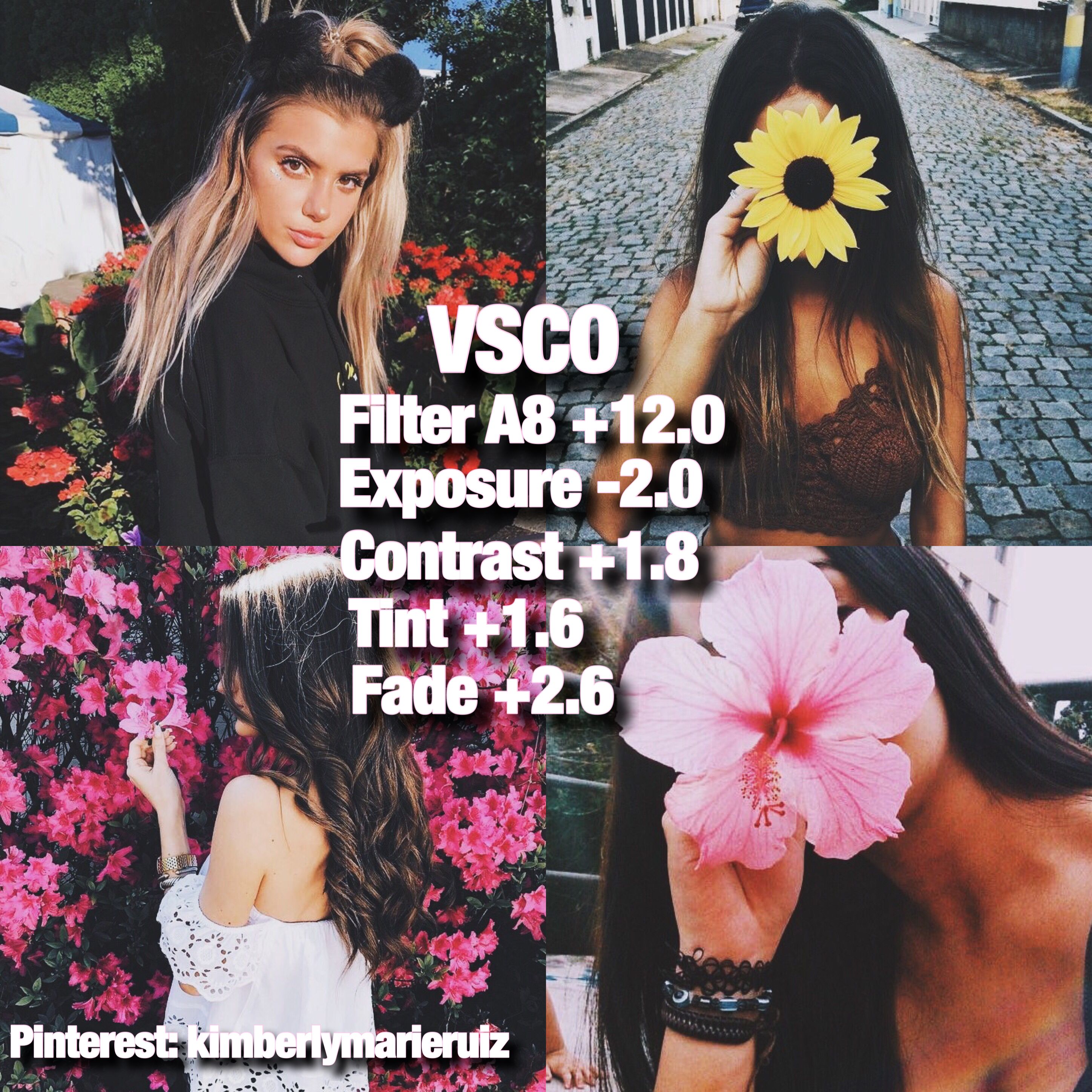 VSCO Filter Pinterest kimberlymarieruiz Instagram kimberlymruiz 