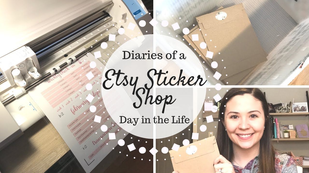 How To Start A Sticker Shop On Etsy  Armando Friends Template