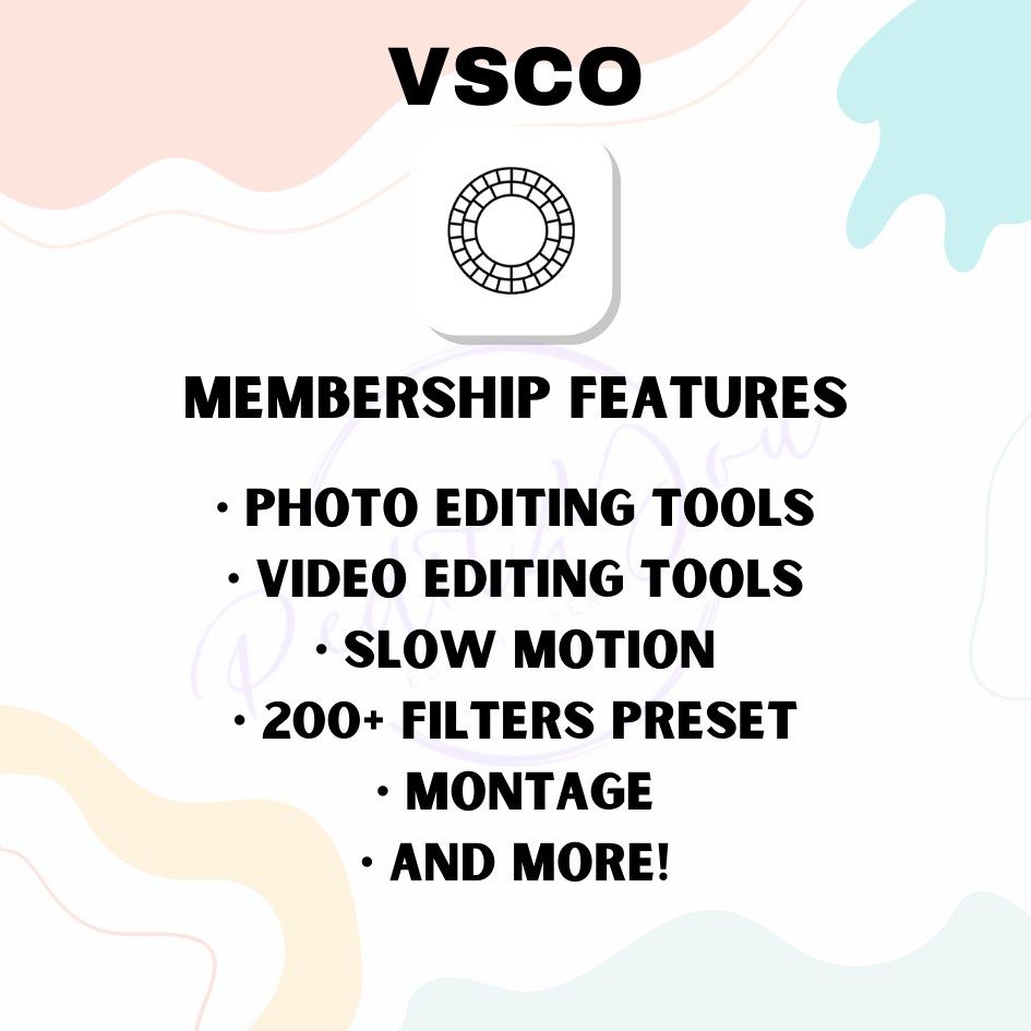 VSCO Premium Membership Plus  Lifetime Subscription on Carousell