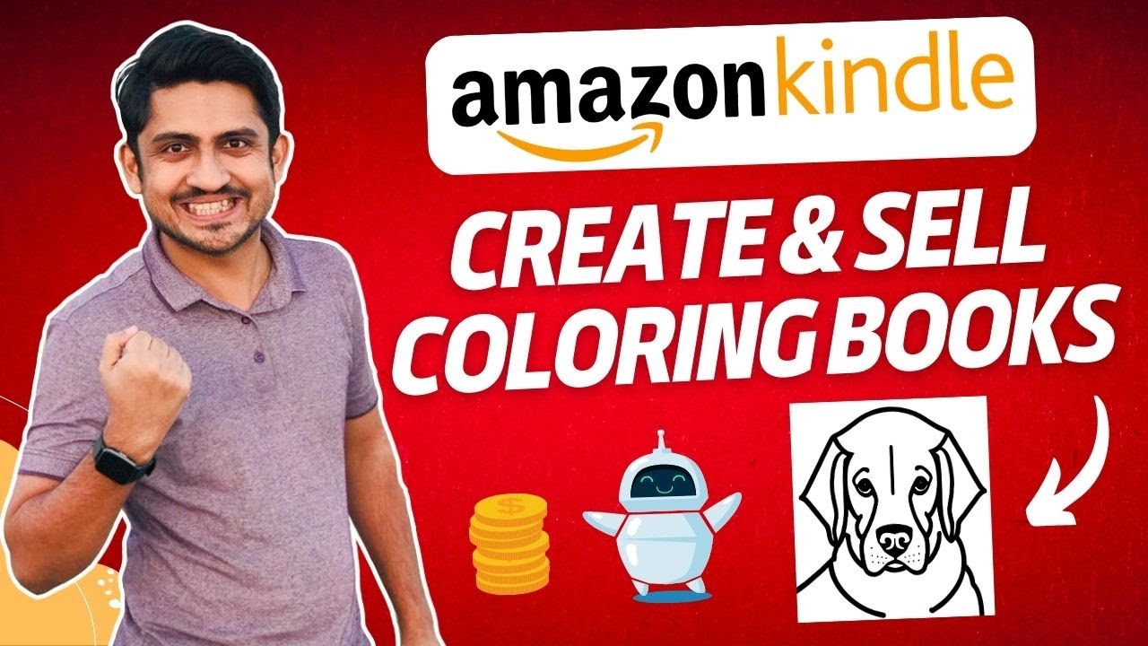 How To Sell Coloring Books On Amazon Kindle Using Artificial 