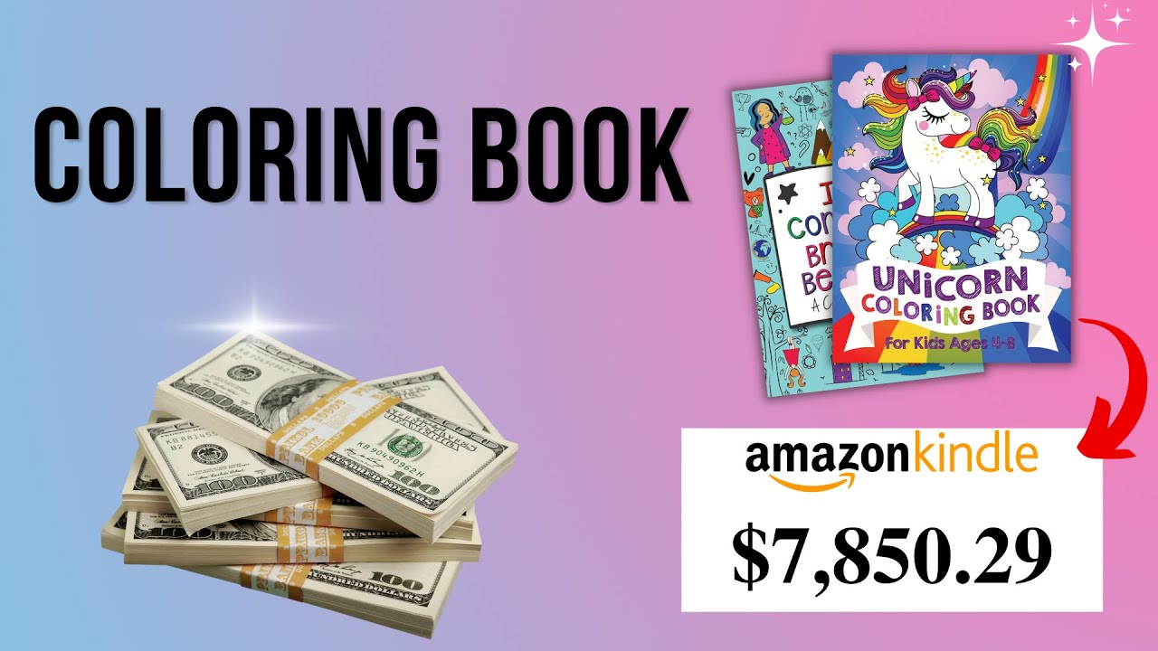 How to Sell Coloring Books on Amazon for Free