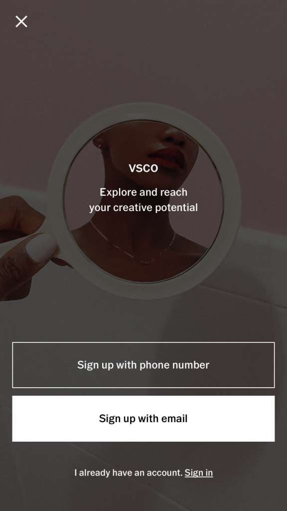 Instructions to Delete VSCO Account  COSECTnet