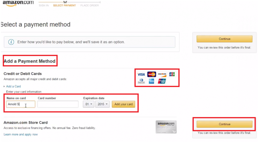How To Split Payments On Amazon Between A Gift Card And
