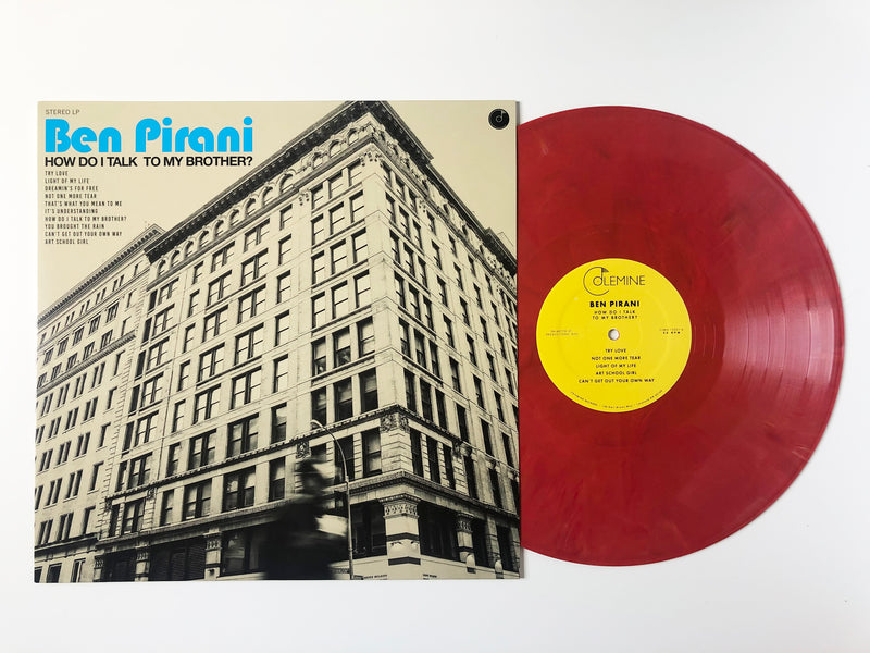 BEN PIRANI  How Do I Talk To My Brother  LP  CD  CS  MP3 