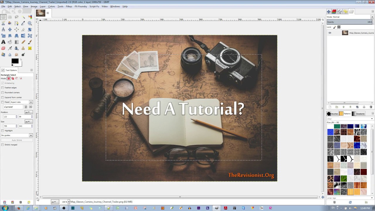 How to Apply a Filter to Certain Parts of an Image in GIMP  YouTube