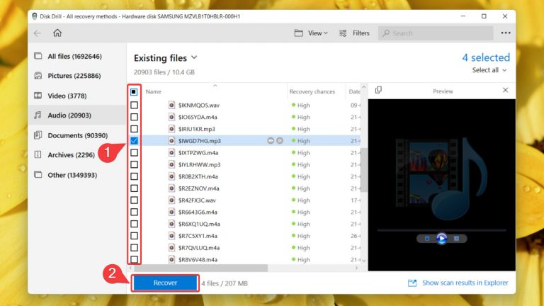 4 Methods on How to Recover Deleted or Lost Music Files