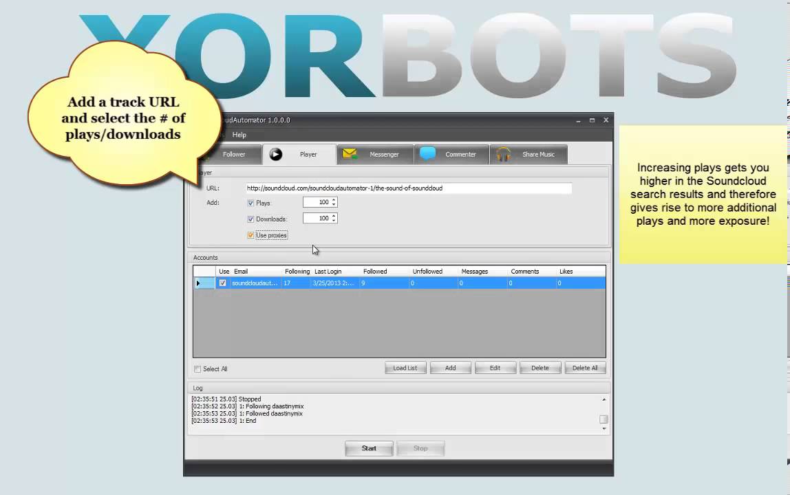 SoundCloudAutomator  The best Soundcloud Bot automation software  YouTube