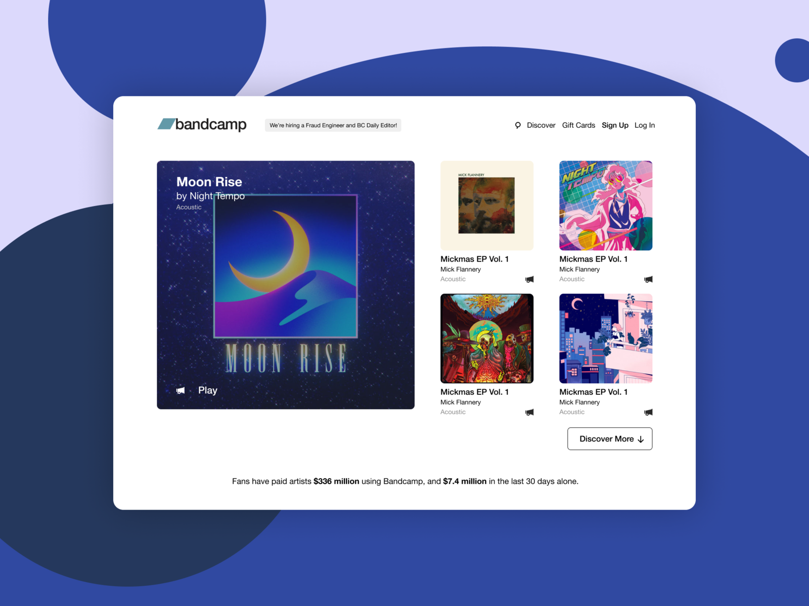 How to Change Background in Bandcamp