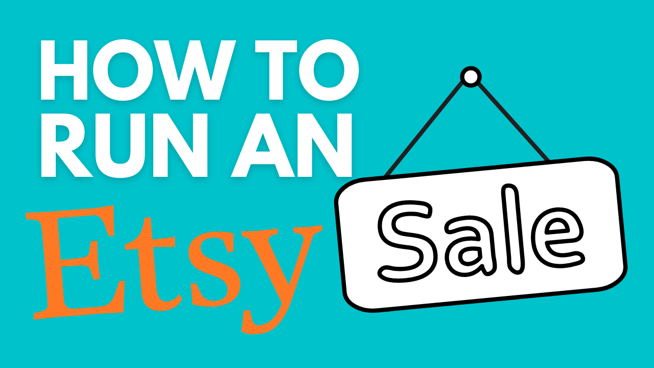 How to Put an Etsy Item on Sale