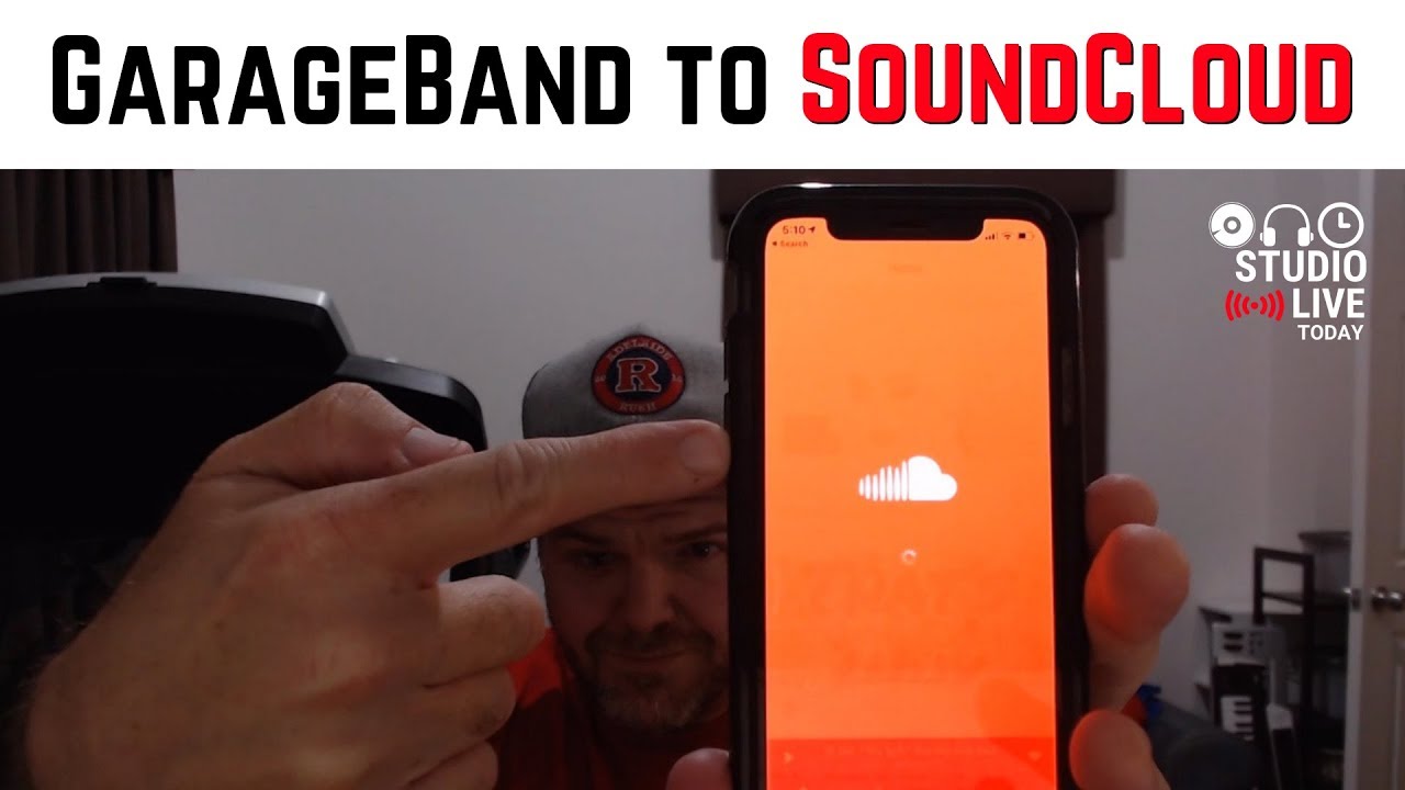 How to export from GarageBand to Soundcloud iPhoneiPad  YouTube