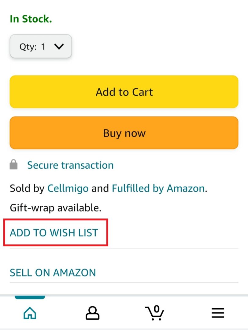 How to Add Items to Your Amazon Wishlist