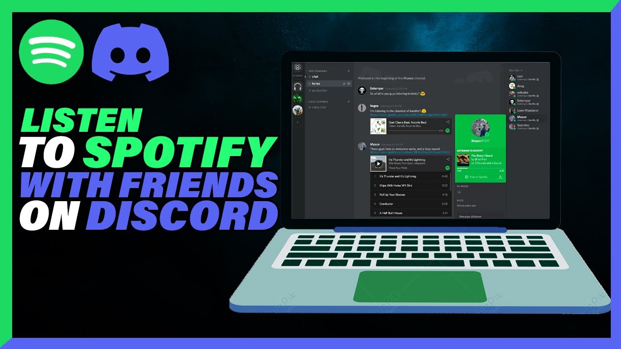 How To Listen To Spotify With Friends On Discord  EASY 2023 Tutorial 