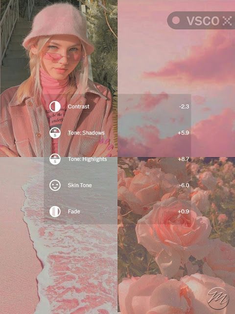 How to Make Photos Pink on VSCO