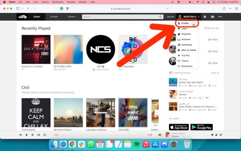 How To Change SoundCloud Username Profile URL Fossbytes