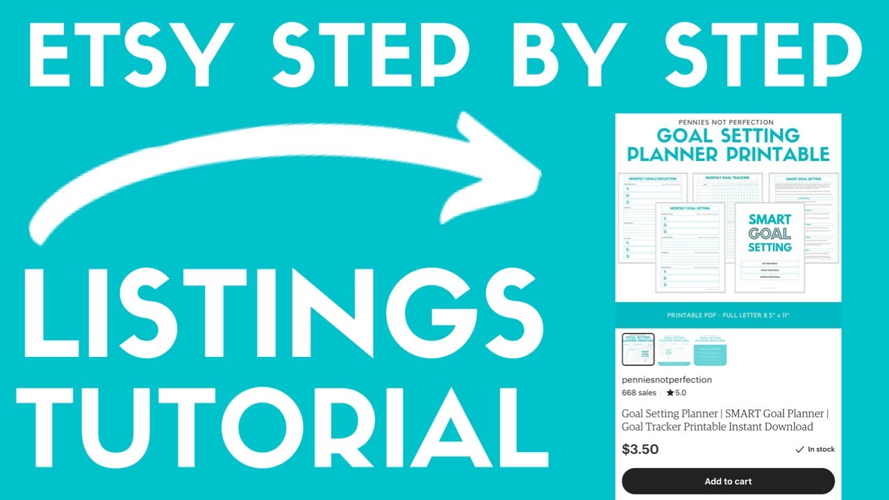 How to Create a Custom Listing in Etsy