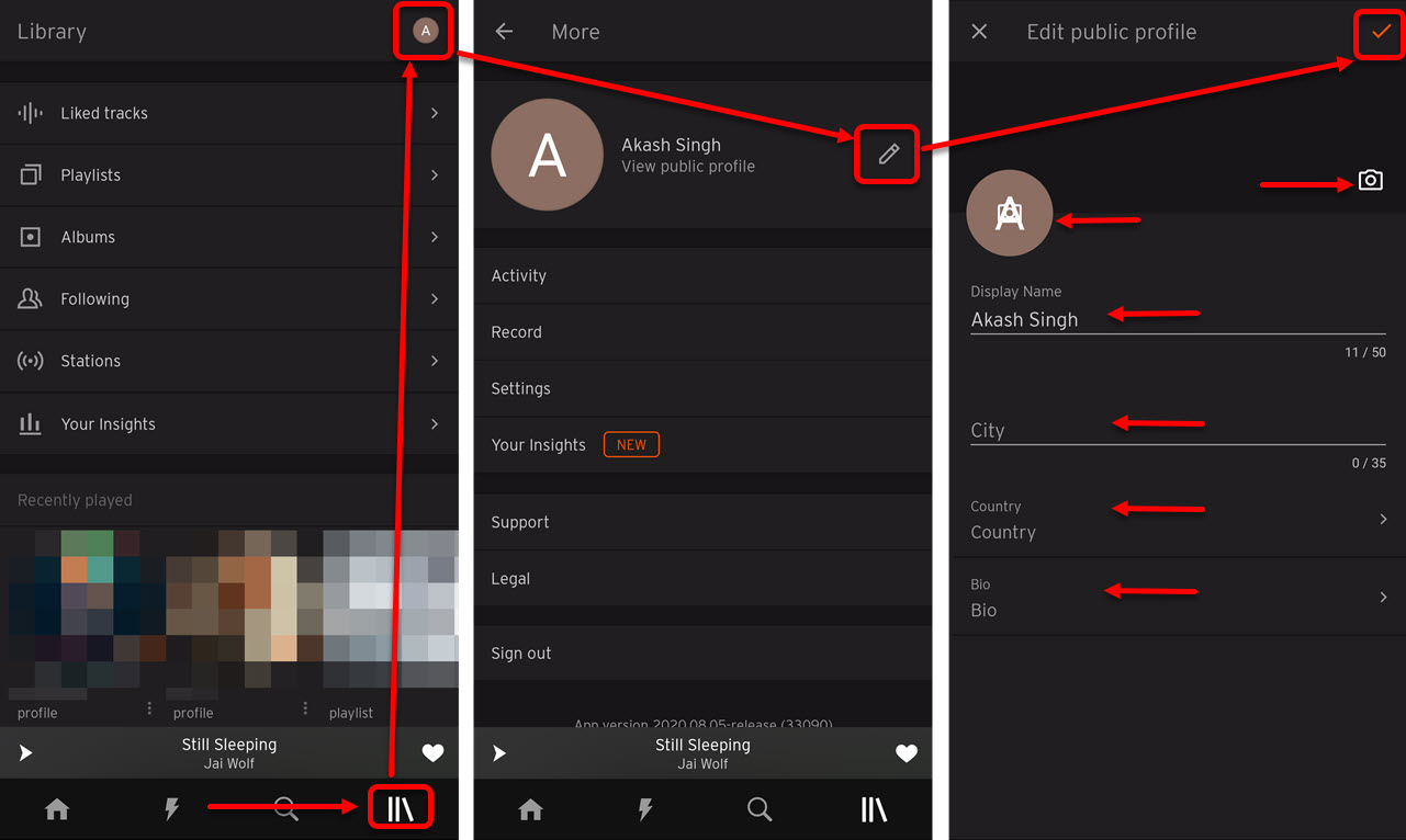 How to edit your SoundCloud profile