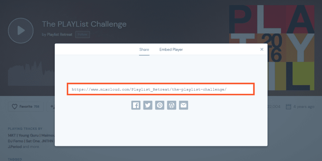 How to Use the WordPress Mixcloud Embed Block