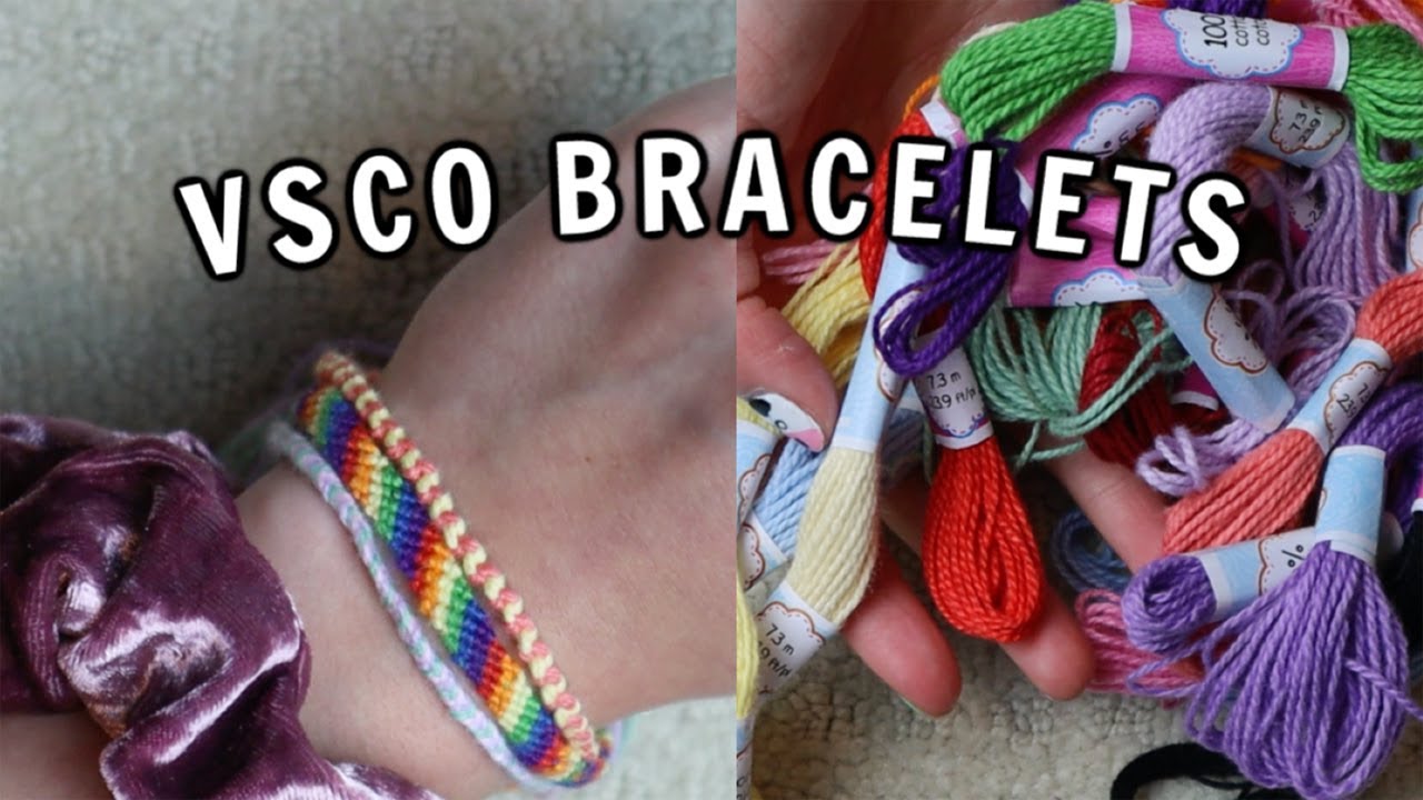 DIY EASY Friendship Bracelets VSCO  YouTube