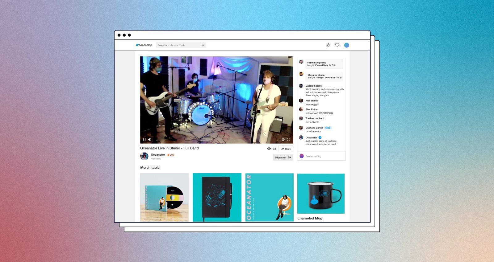 Bandcamp Live es el nuevo servicio de livestream de pago de la 