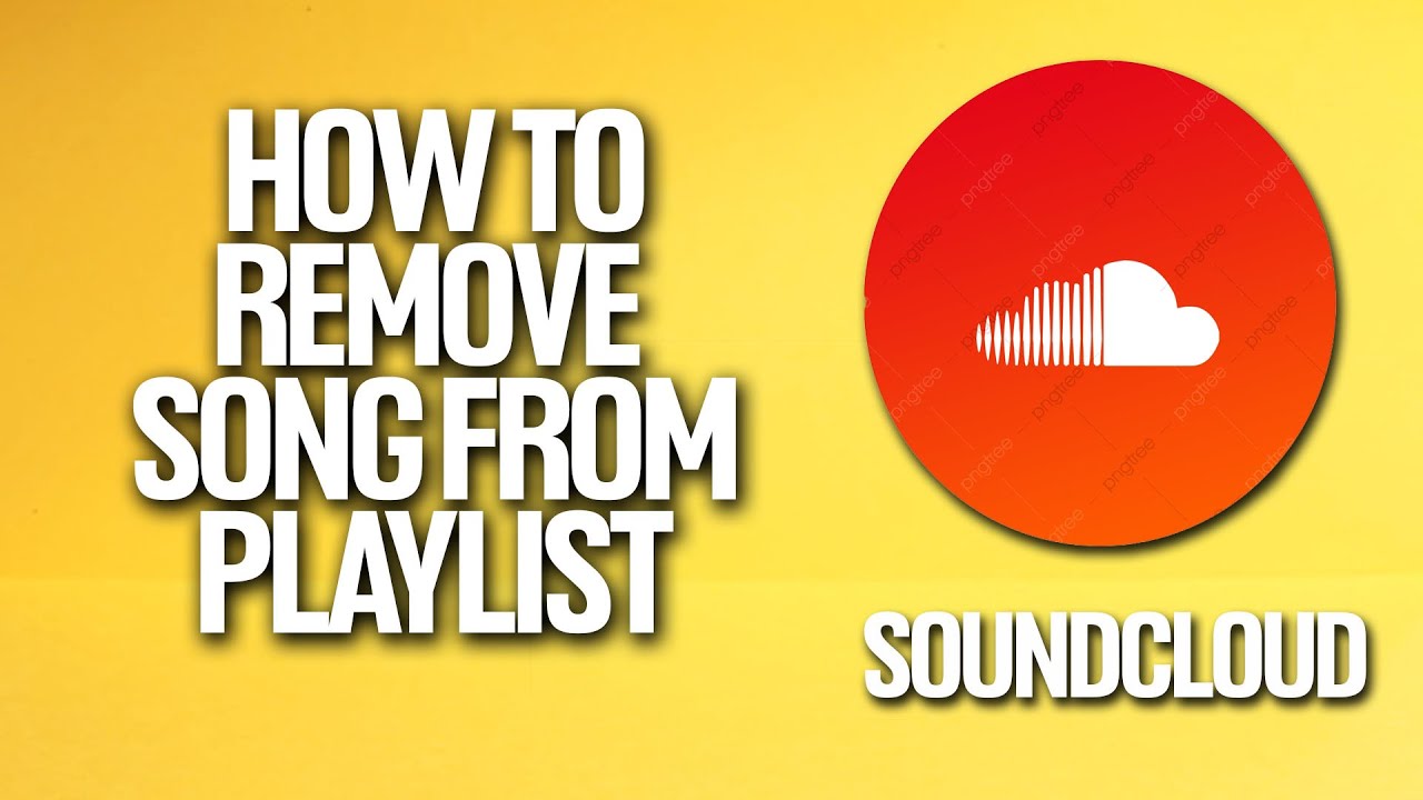 How To Remove Song From Playlist In Soundcloud Tutorial YouTube