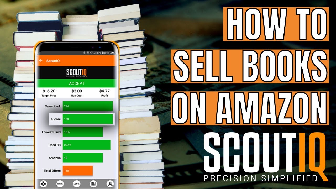How To Sell Used Books On Amazon Using ScoutIQ  YouTube