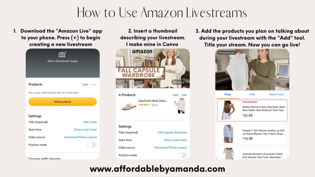 How to Create an Amazon Storefront as an Influencer