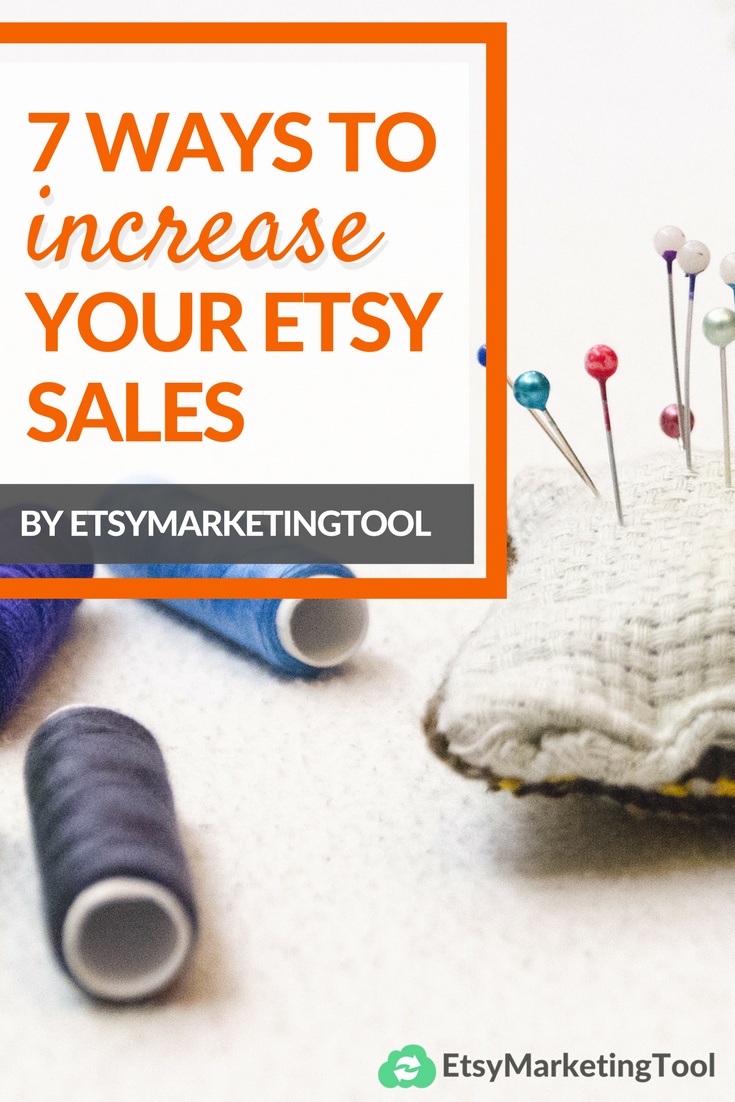 Free PDF for Etsy sellers looking to learn how to increase sales and 