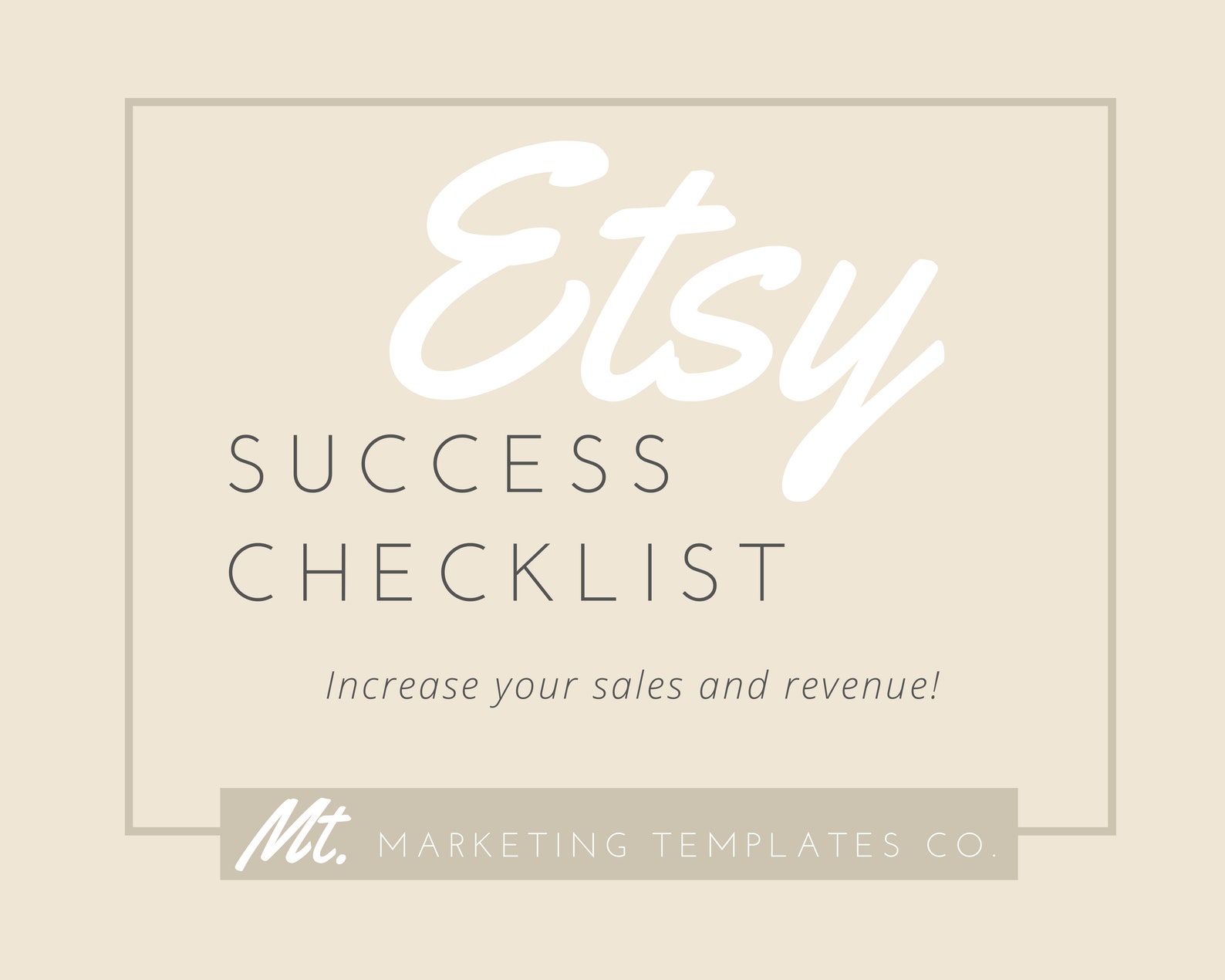 Etsy Success Strategies to Boost Your Sales