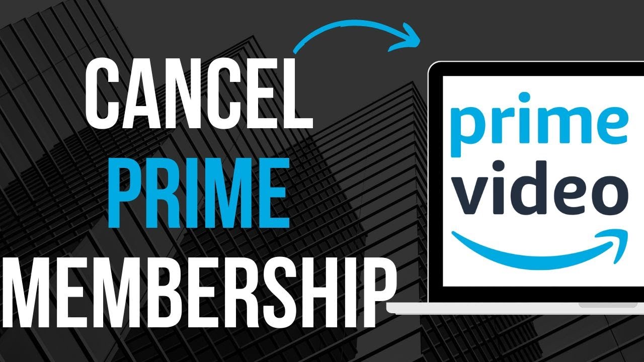 How To Cancel Amazon Prime Membership Easy  YouTube