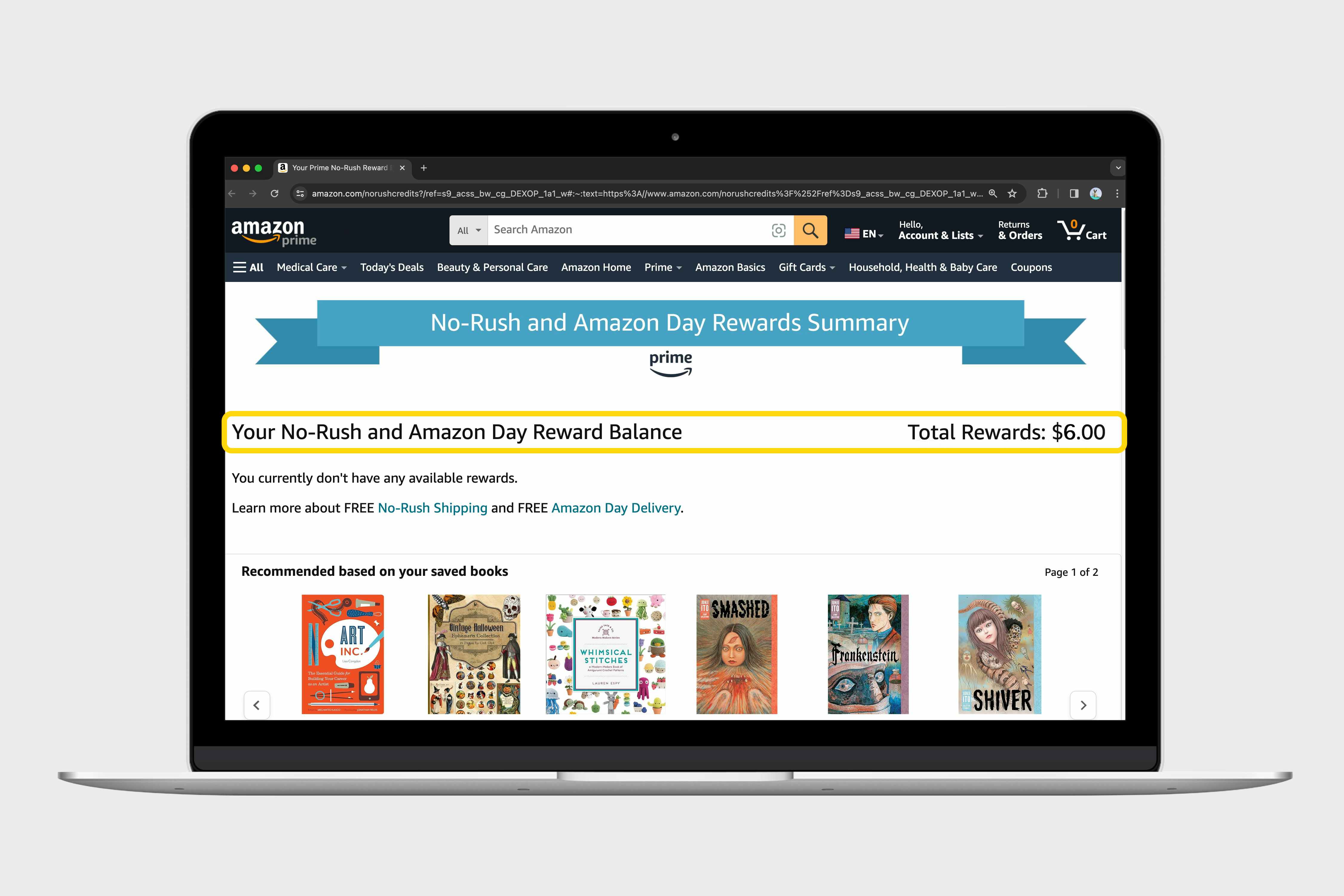 How to Check Amazon Digital Rewards