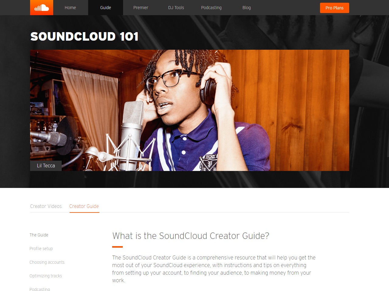 SoundCloud 101 Creator Guide  Buzzsonic