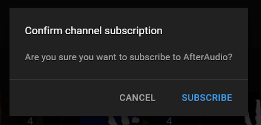 Create a follow link for Bandcamp and an auto YouTube subscribe link URL