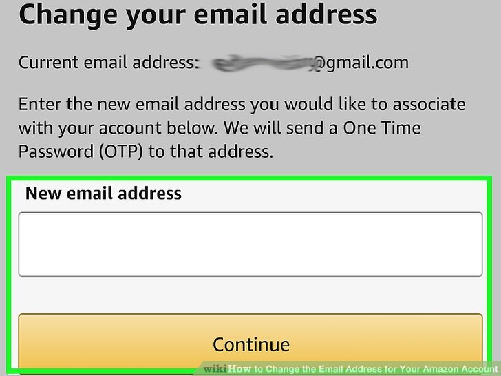 How to Update Your Amazon Email Address