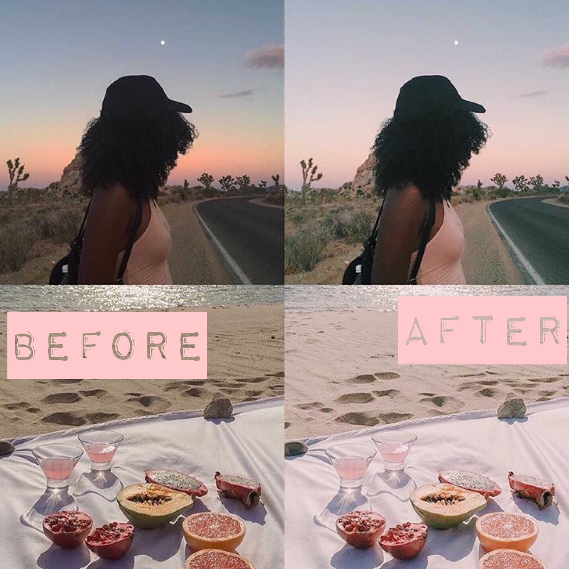 VSCO C1 Filter Free BeforeAfter C18 Exposure 2 Contrast 15 