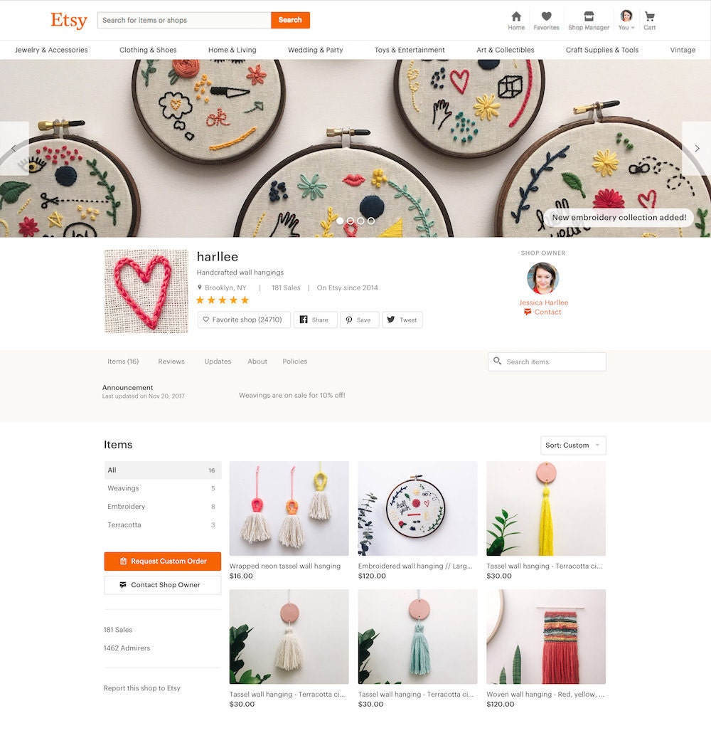 How to Change Etsy Shop Picture