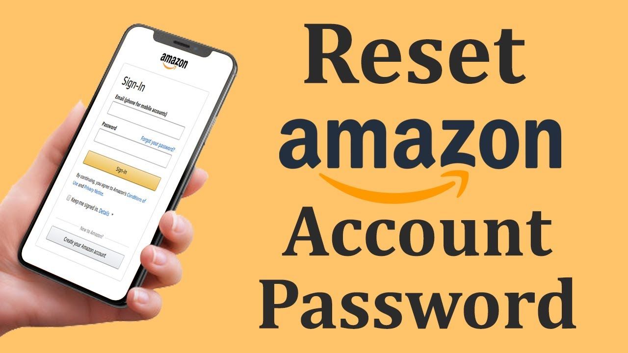 How to Reset Amazon Account Password in 2021  Passwords Accounting 