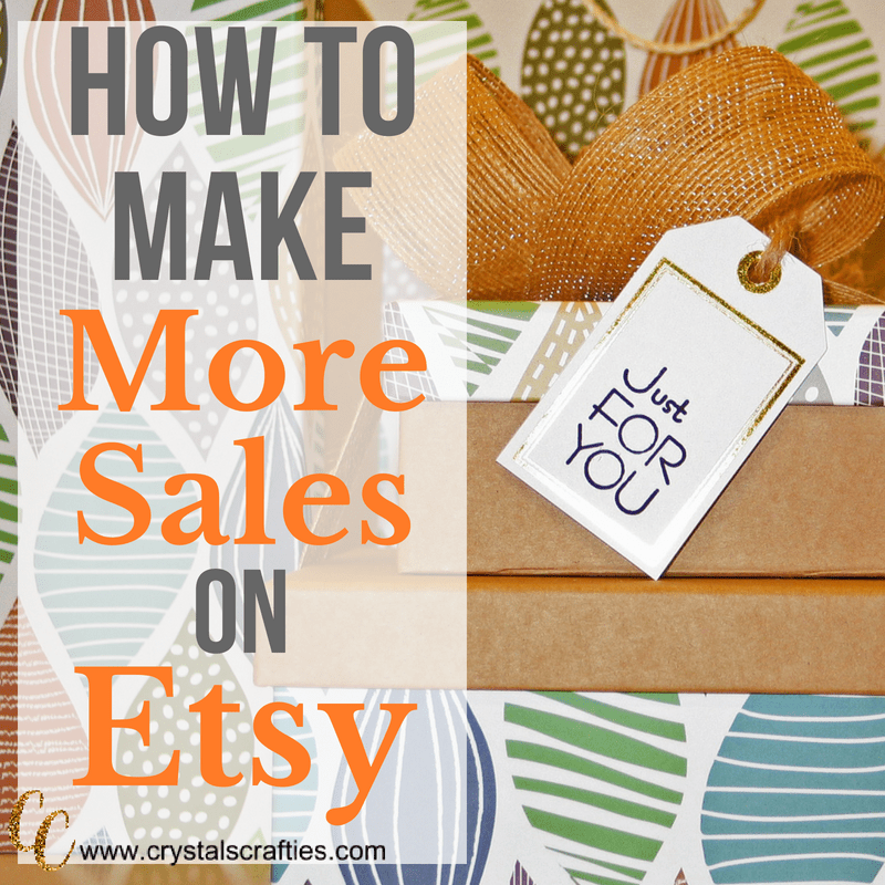 How to make more sales on Etsy Etsy business Etsy success Etsy