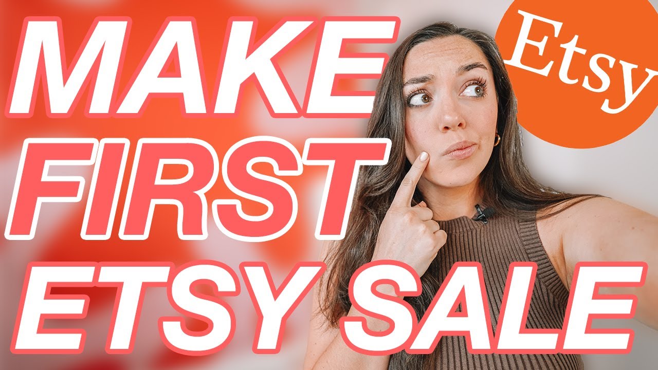 How to Make Your First Sale on Etsy YouTube