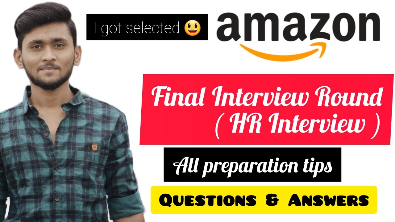 How to clear Amazon Final RoundHR Interview  Work From Home  All 