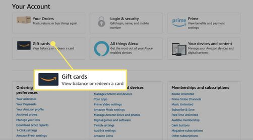 How to View All Redeemed Gift Cards on Amazon