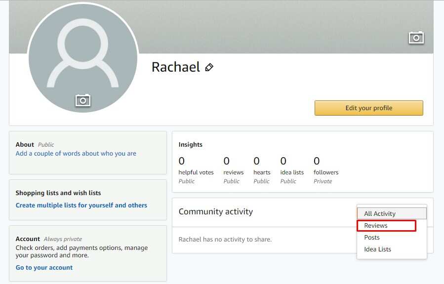 Amazon my reviews how to find or remove your reviews  Legitng