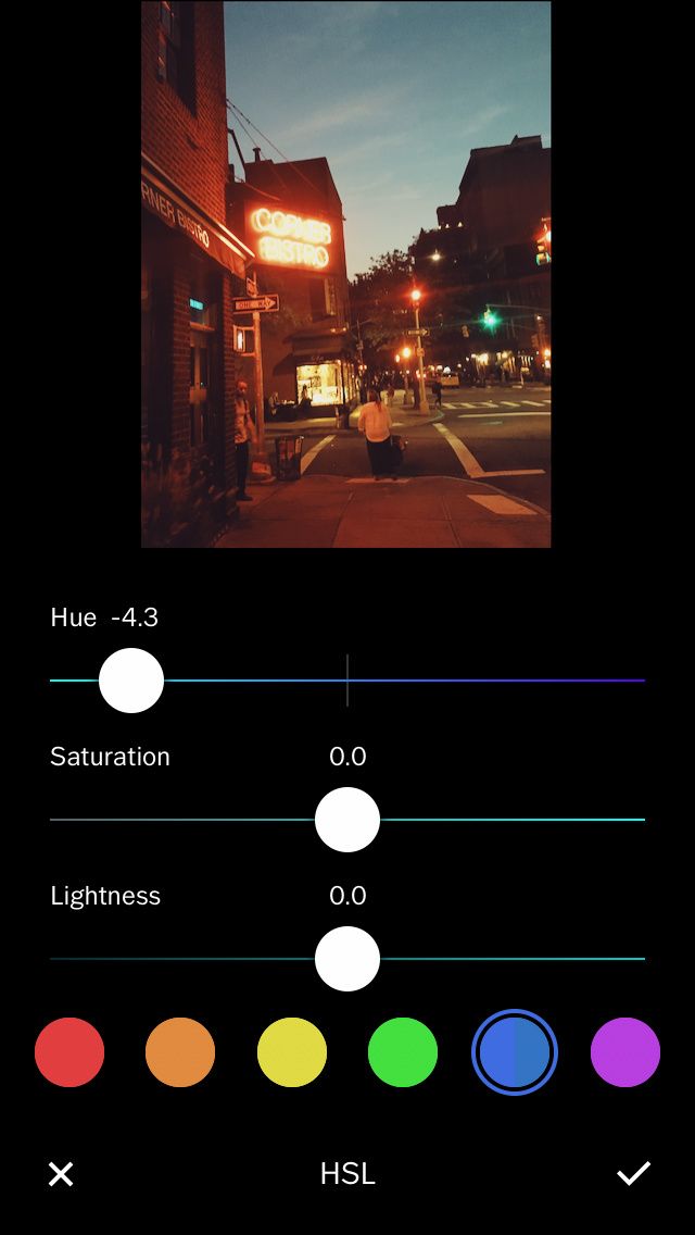 How to Edit Night Photos in VSCO
