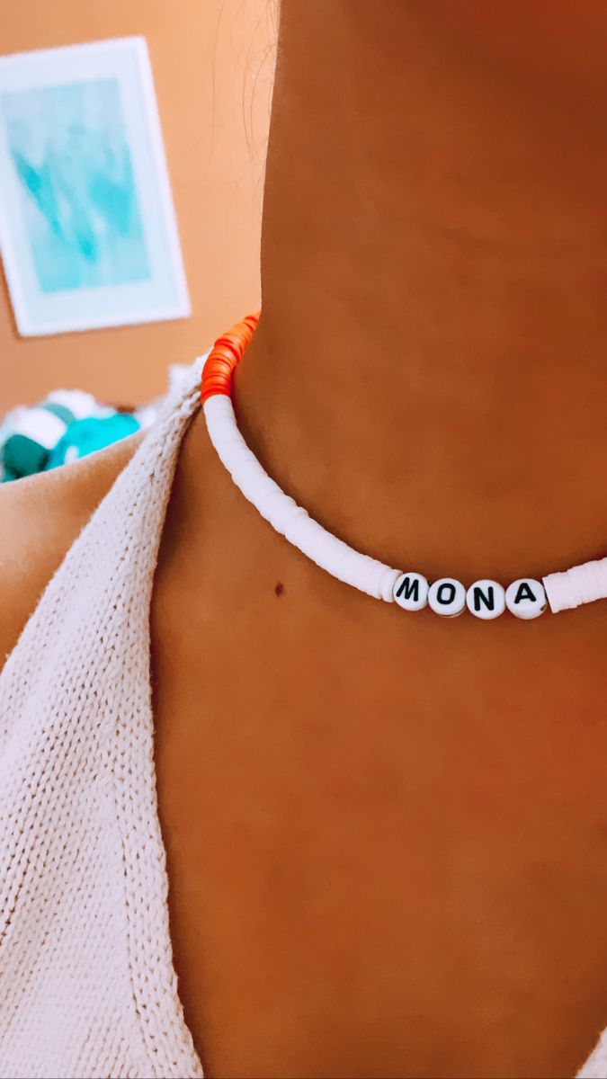 Vsco Necklace DIY  Collar de verano Collar de gargantilla de perlas 