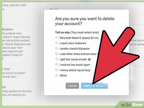 How to Delete MySpace Account on Mobile