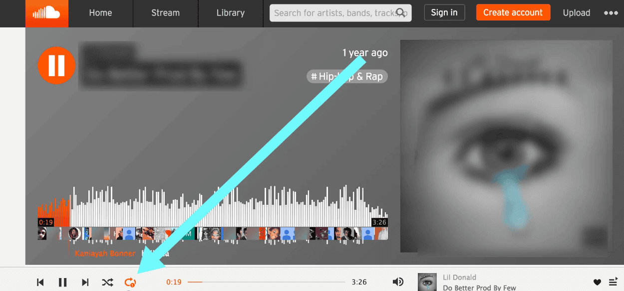 How to Loop Songs On SoundCloud Simple Guide  Build My Plays