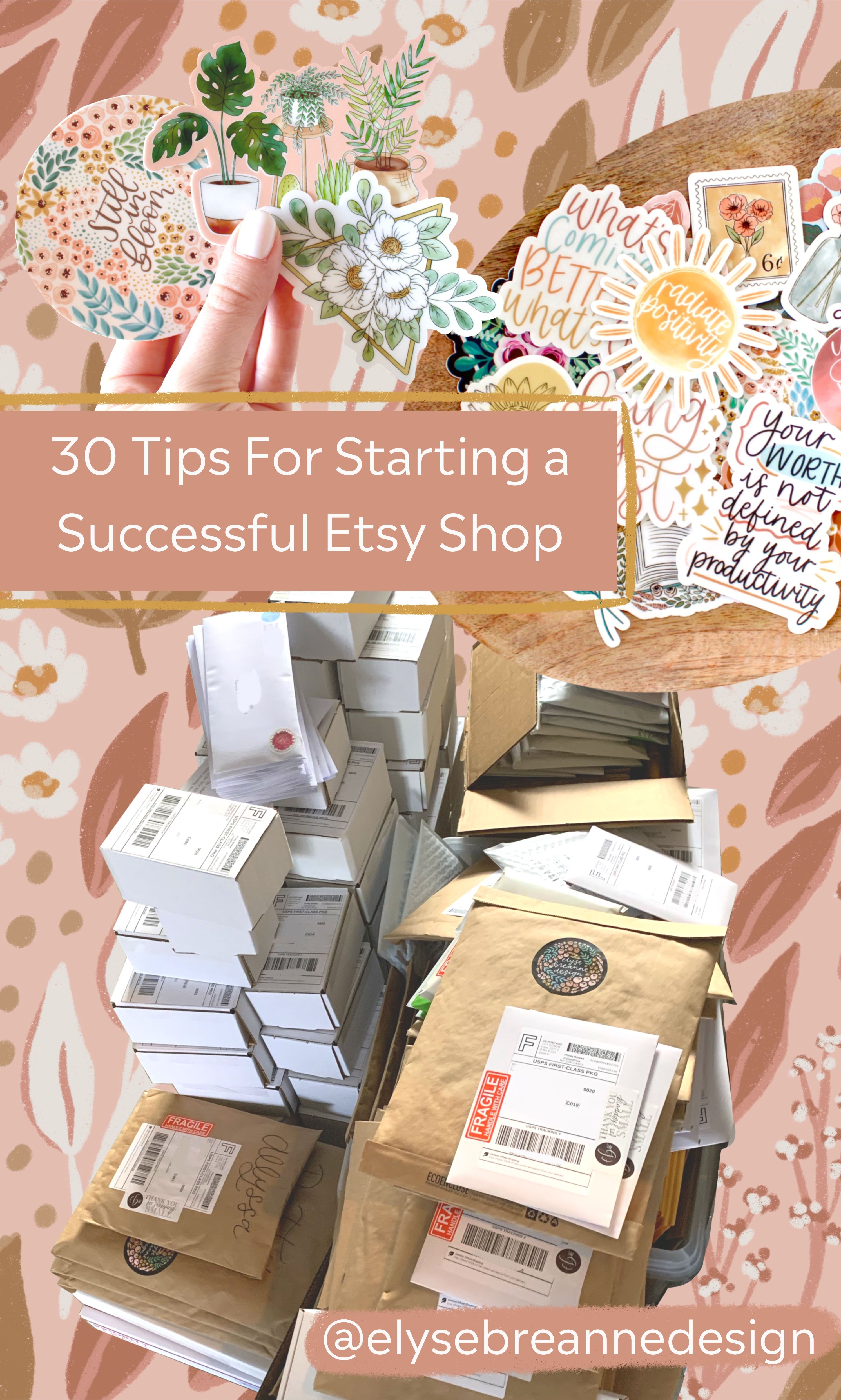 How to Make a Successful Etsy Shop