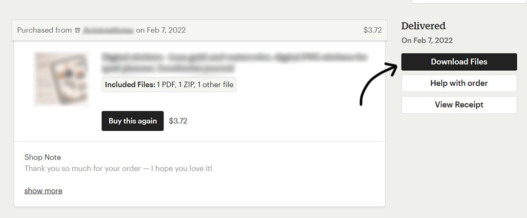 How to Download Digital Files from Etsy  The Loophole Fox