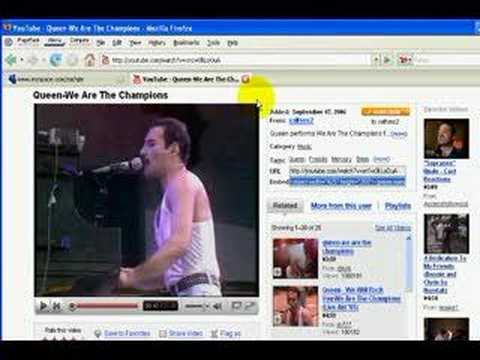How to Put Music Video in Myspace Profile Page  YouTube